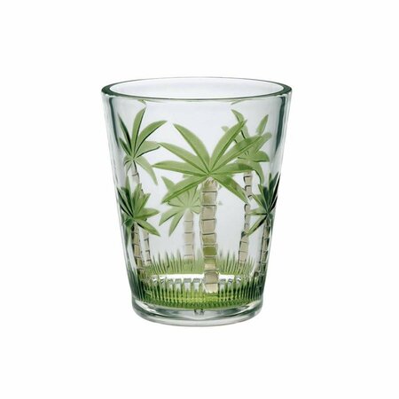 REPARTIR Acrylic Palm Tree 14 oz DOF Tumbler - Set of 4 RE2607835